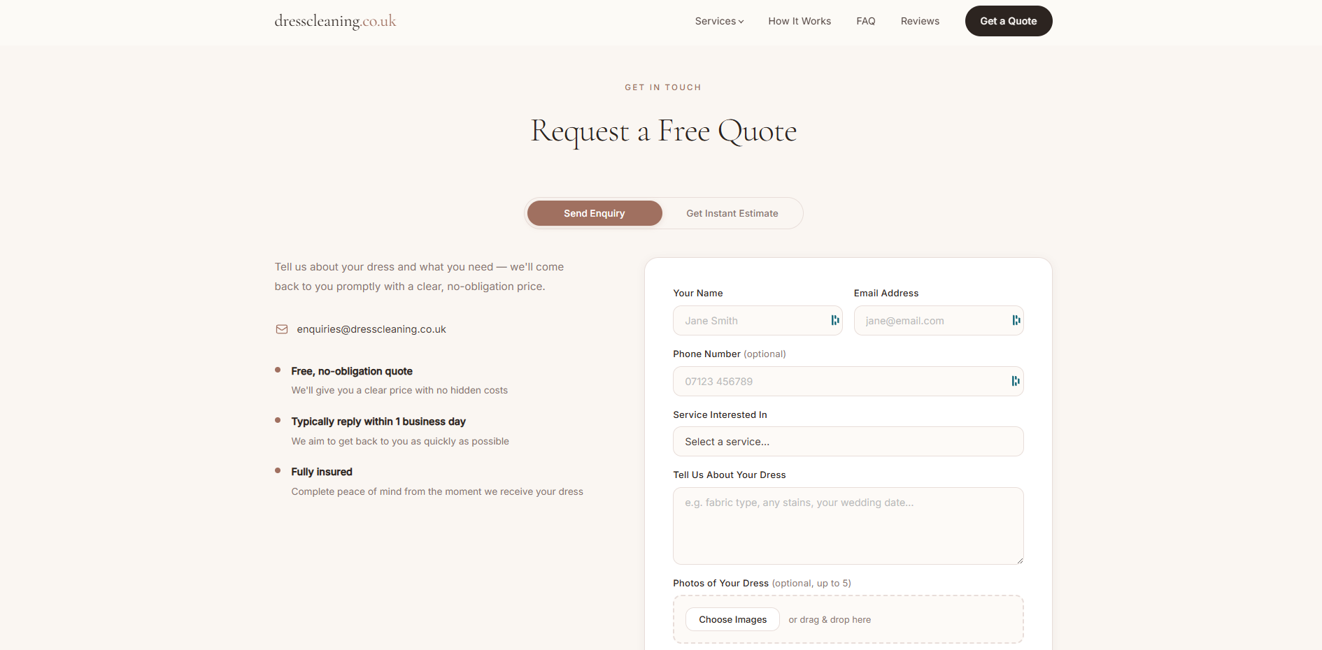 Request a Quote