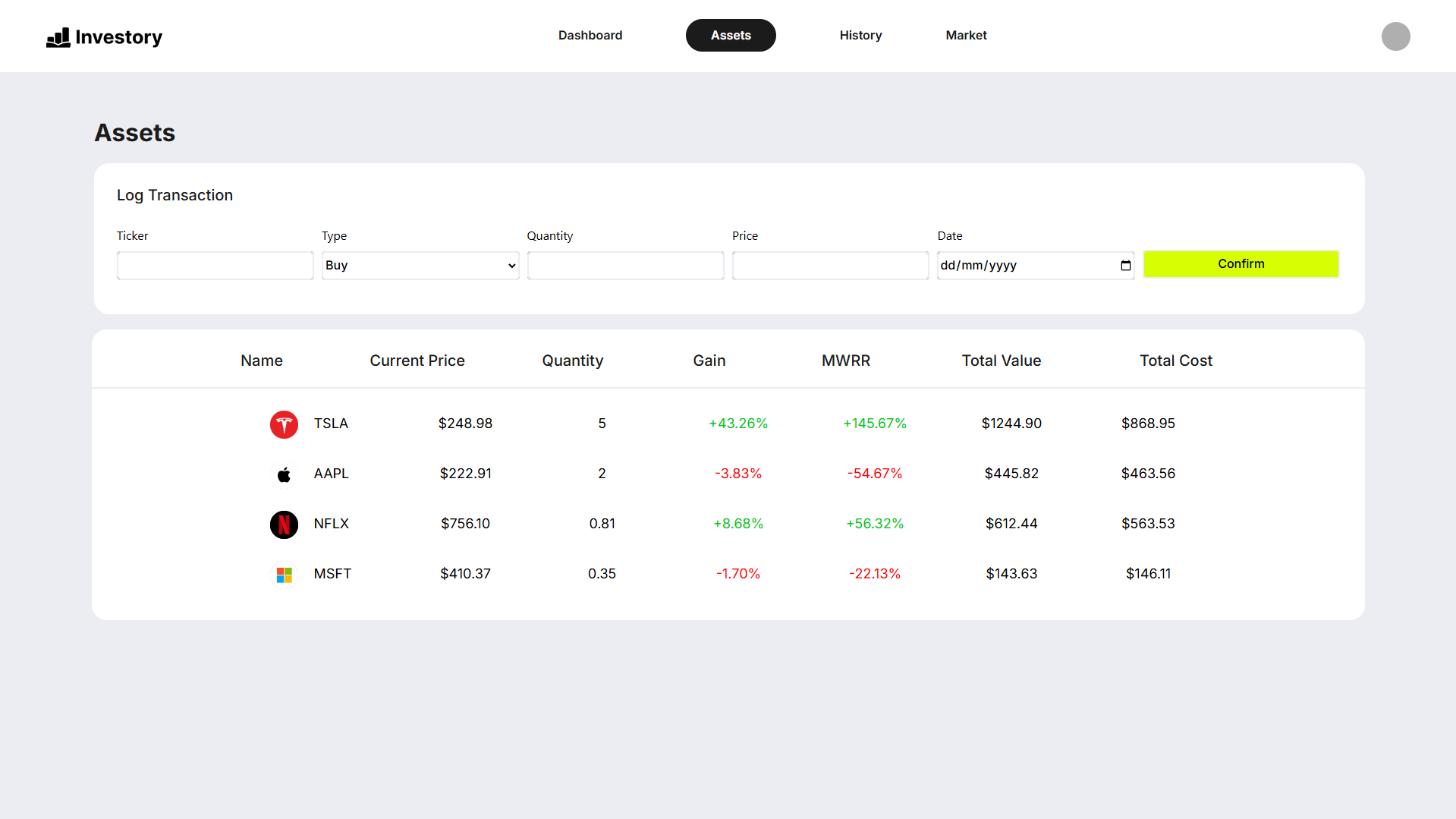 Assets Management
